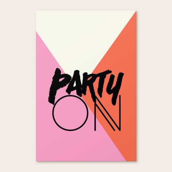 Party On Canvas Print