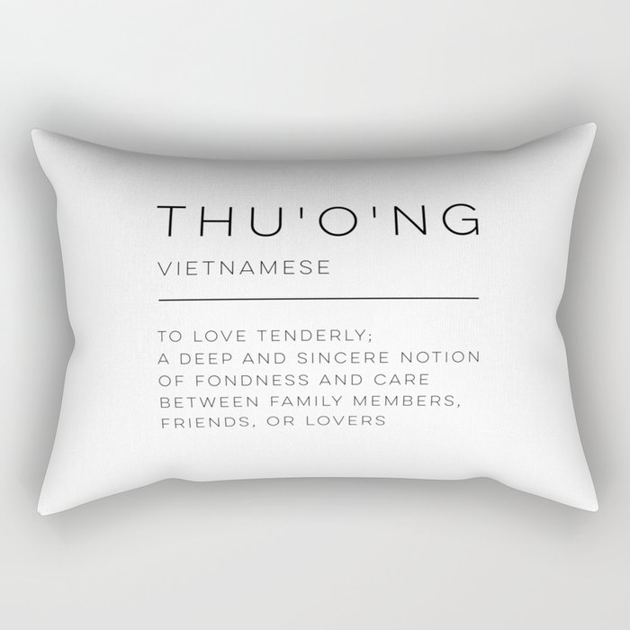 Thu'o'ng Definition Rectangular Pillow