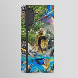 Underwater African Animal Animals Scene Android Wallet Case