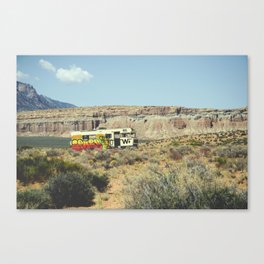 Abandoned Winnebago  Canvas Print