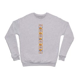 Adinkra symbols from West Africa, Ghana Crewneck Sweatshirt