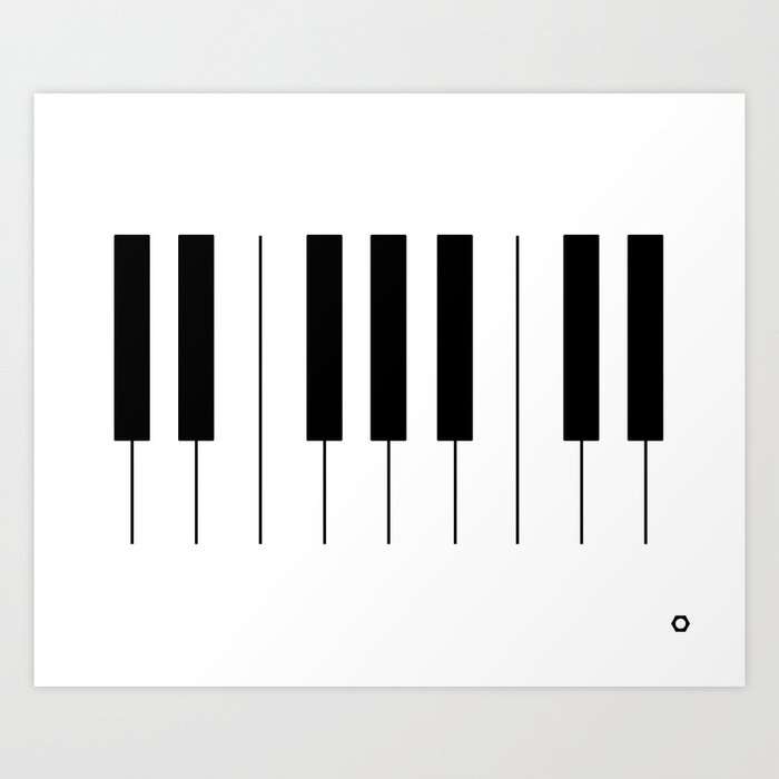 See Piano Art Print