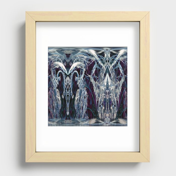 goth nature by knoetske Recessed Framed Print