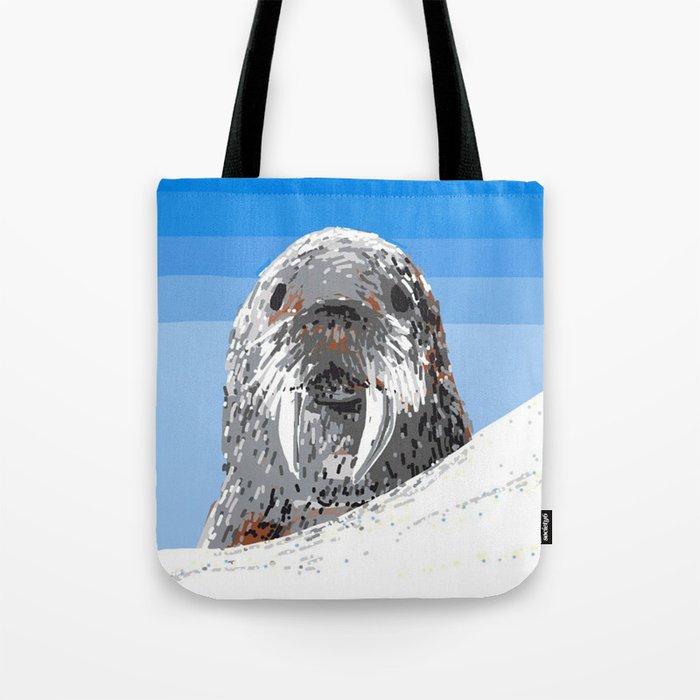Walrus Tote Bag
