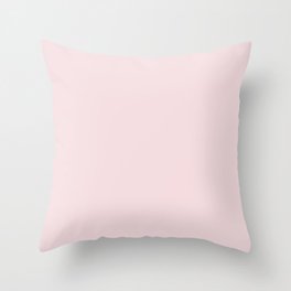 Light Pink Throw Pillow