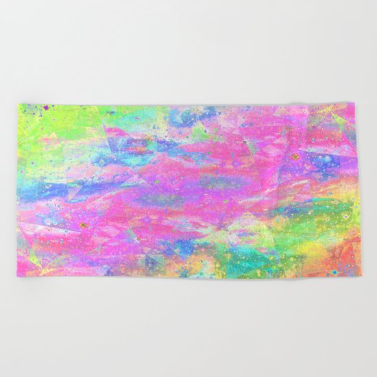 COLORED Beach Towel