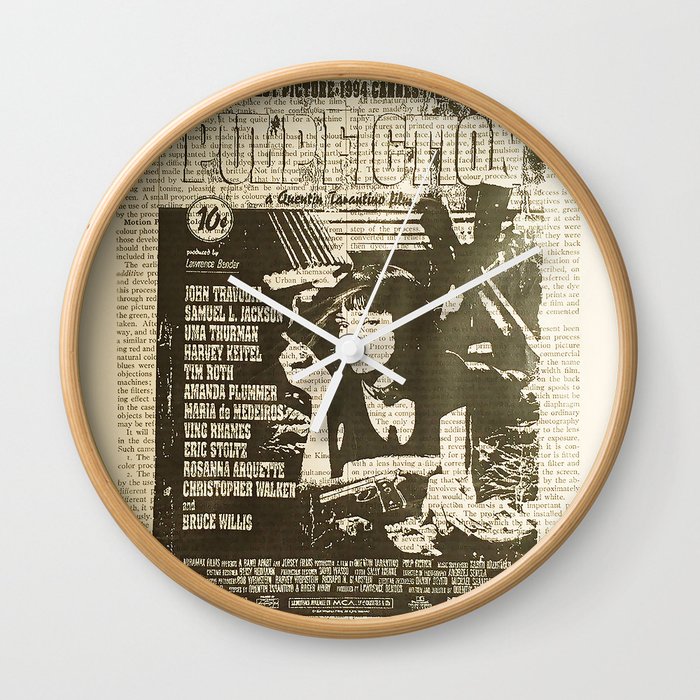 Pulp Fiction Wall Clock