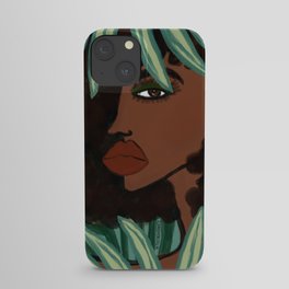 Lady In The Jungle iPhone Case