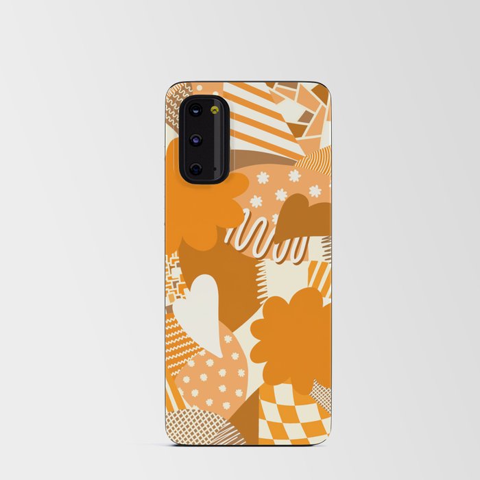 Geometric pattern collage 4 Android Card Case