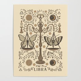 Libra, The Scales Poster