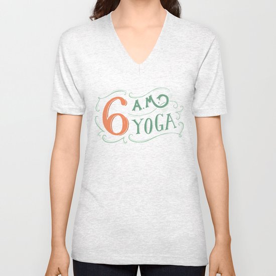 6AM Yoga Unisex V-Neck