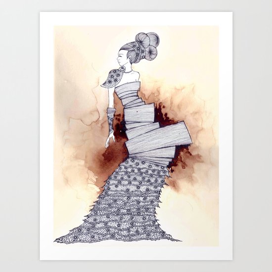 high fashion Art Print