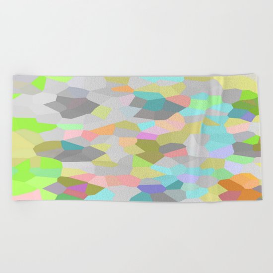 Crystallize 9 Beach Towel