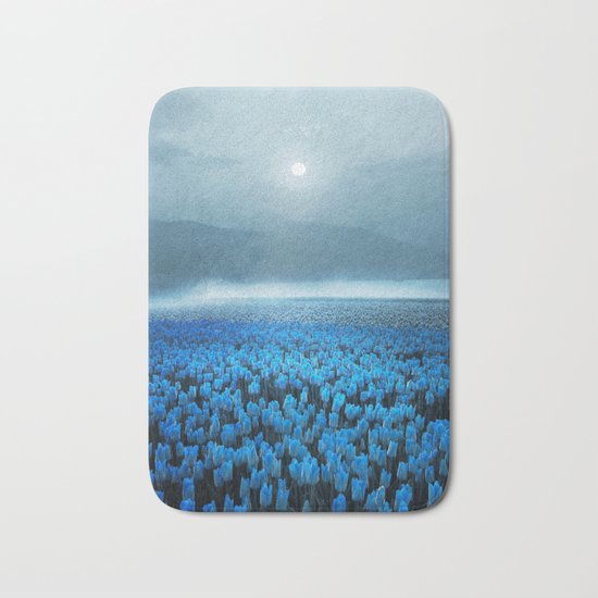 magical Tulips Bath Mat