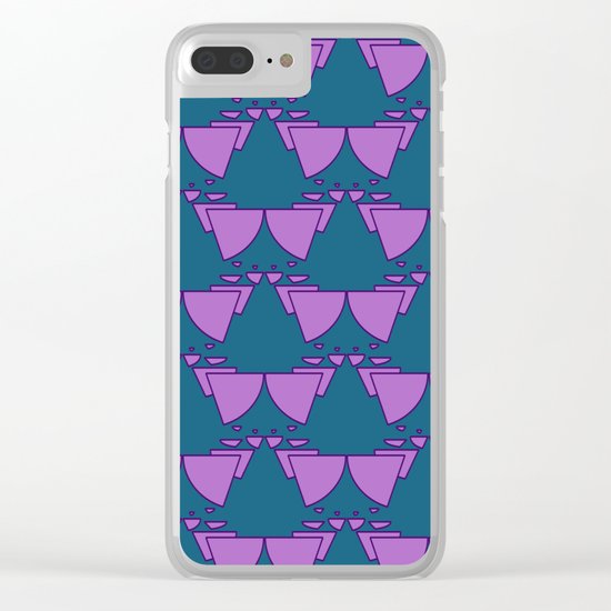 Wing of time Clear iPhone Case