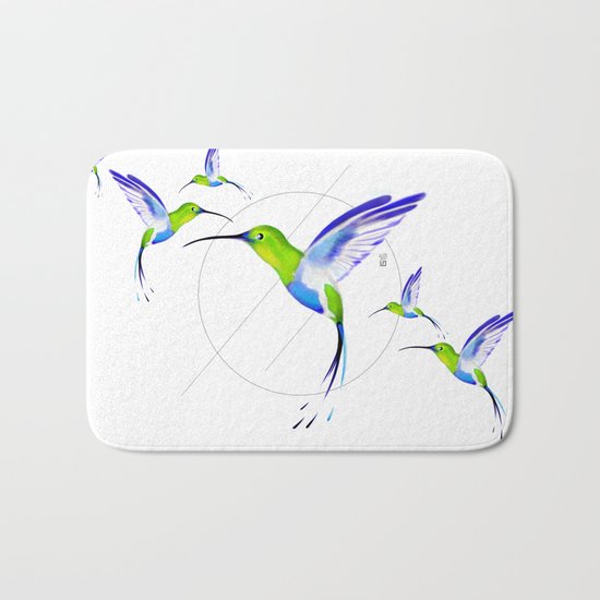 Under the Sign of Colibri Bath Mat