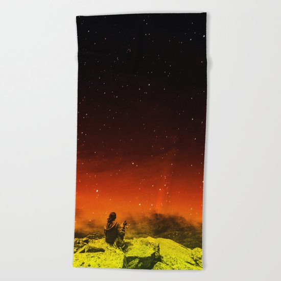 Burning Hill Beach Towel