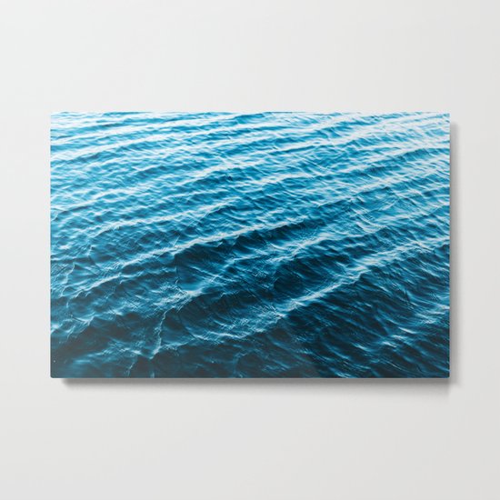 Wanderful Waves Metal Print