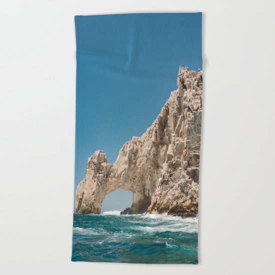 Arch of Cabo San Lucas II Beach Towel