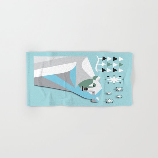 Polar Bear Hand & Bath Towel