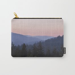 Sunset in the Santa Cruz Mountains Carry-All Pouch