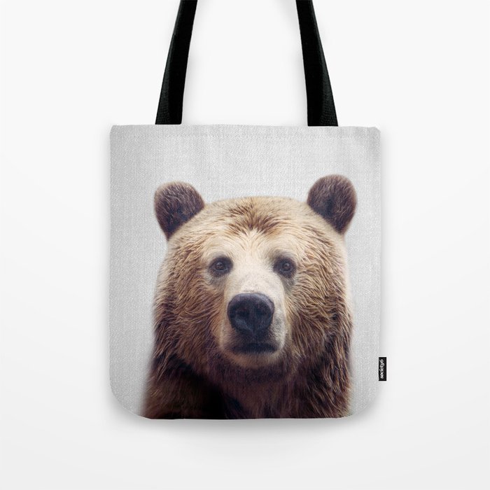 Bear - Colorful Tote Bag