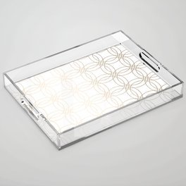 Simply Vintage Link in White Gold Sands on White Acrylic Tray