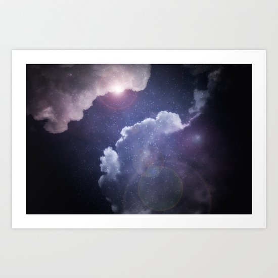 MAGIC NIGHT Art Print