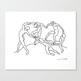 Matisse - The Dance 01 Canvas Print