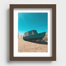 Beach05 Recessed Framed Print