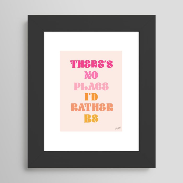 Framed Art Print