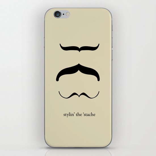 Mustache iPhone & iPod Skin