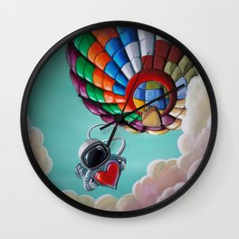 Love From Above Wall Clock