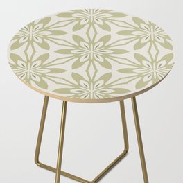 Epic Original Floral Geometry Side Table