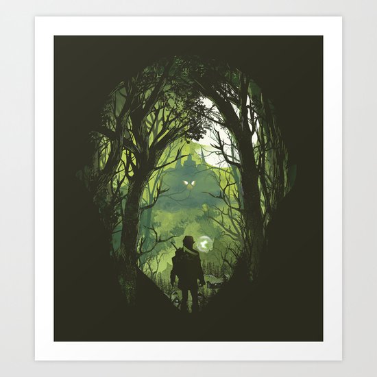 It's dangerous to go alone Art Print