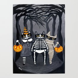 The Trick or Treat Gang Poster