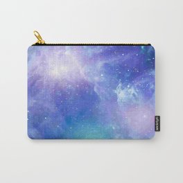 Blue dust space Galaxy Carry-All Pouch