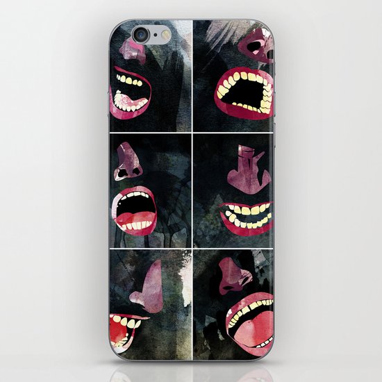 9 gritos iPhone & iPod Skin