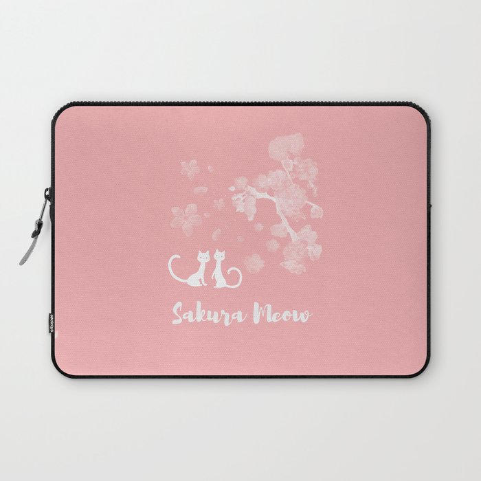 Sakura Cats Laptop Sleeve