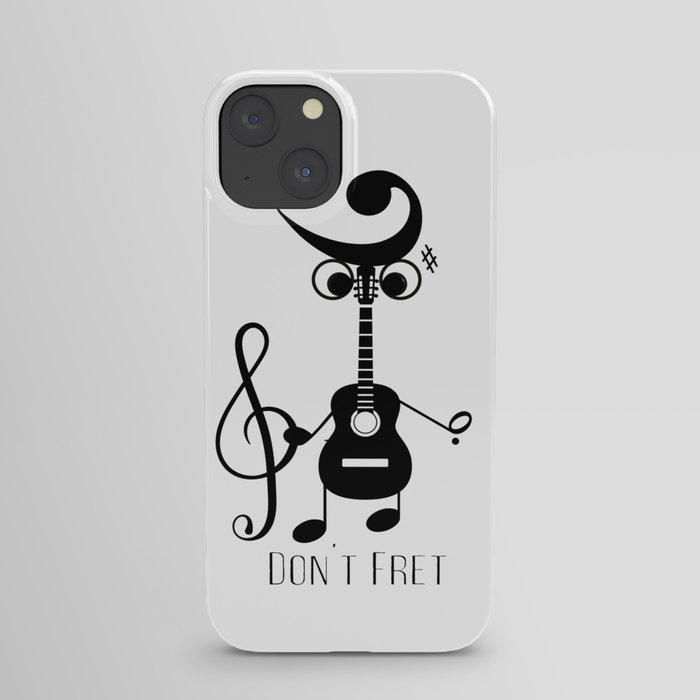 Funny Minimalist Guitar Pt.2 iPhone Case