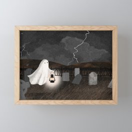 The Graveyard Framed Mini Art Print