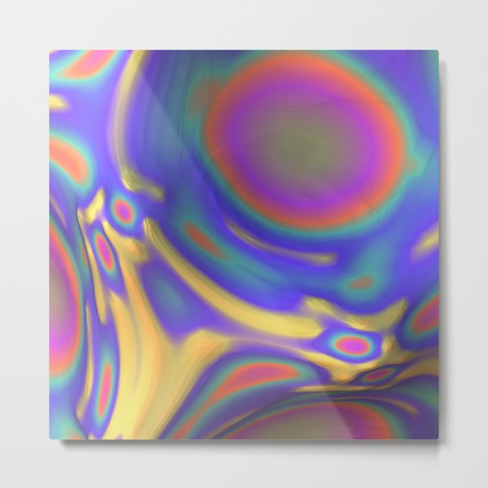In My Fractal Skin Metal Print