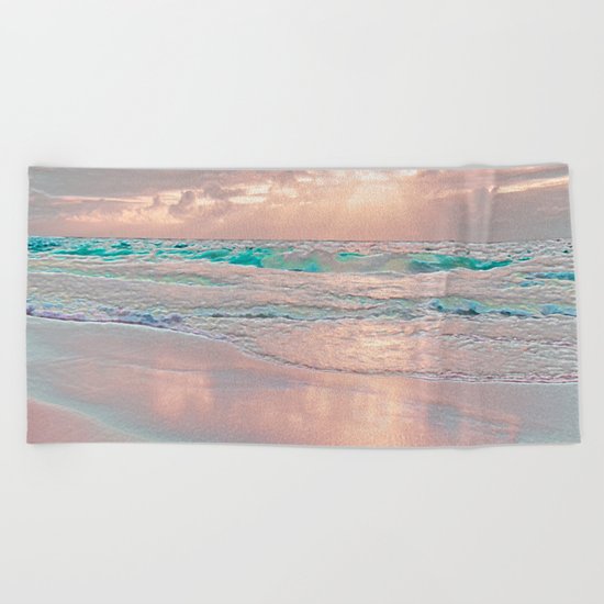 MORNING GLORY Beach Towel