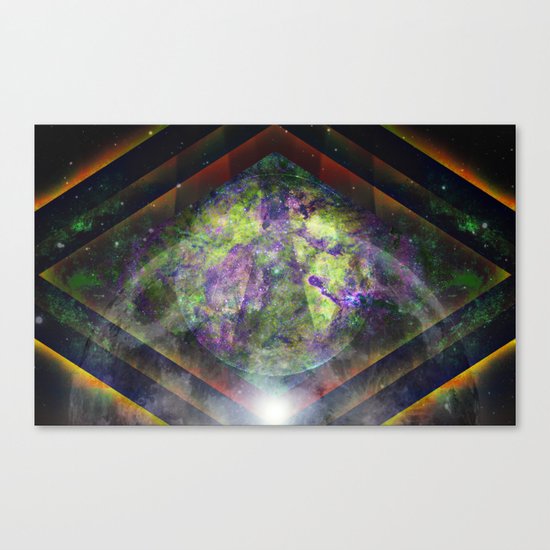 Parallel Worlds Canvas Print