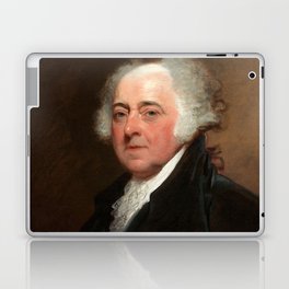 John Adams by Gilbert Stuart Laptop Skin