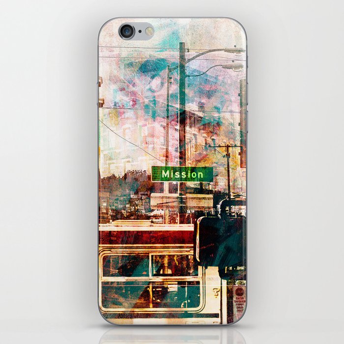 La Mission aka the District Vibe in San francisco iPhone Skin