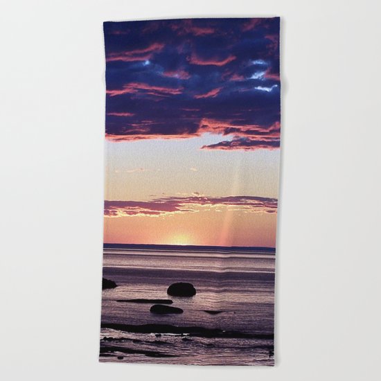 Under the Storm Beach Towel