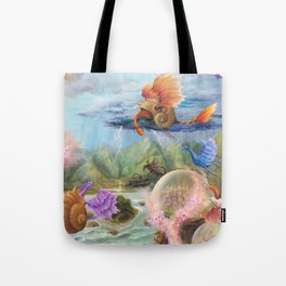 Design based on Gregory Pyra Piro oil painting 547354 e Tote Bag