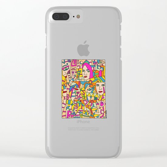 - shy - Clear iPhone Case