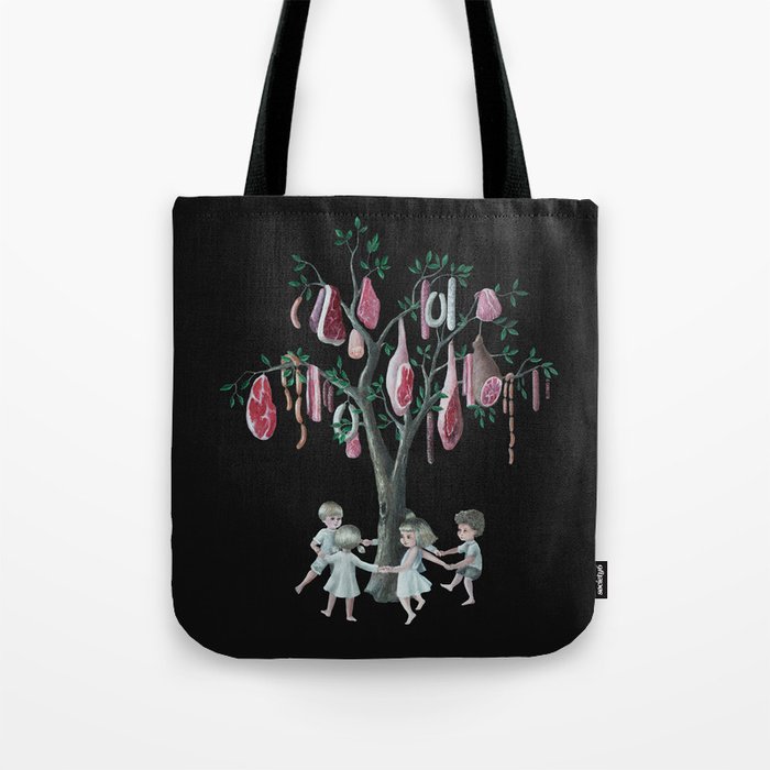 The Meat Tree Tote Bag